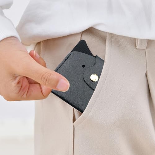 Cute Pig Coin Purse and Card Holder,Exquisite Coin Bag Small Storage Bag for Lipsticks, Coin, Cards, Cash,Cute Fashion Accessory(Black)3