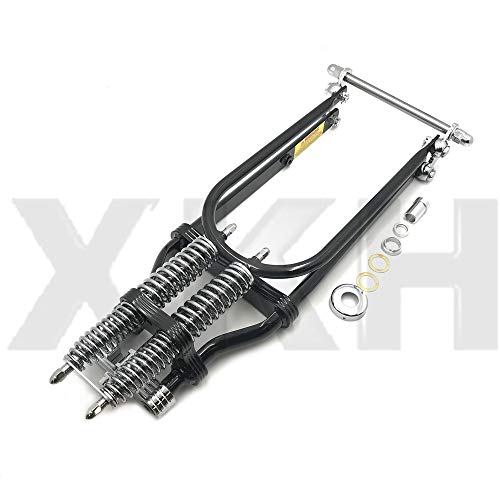 Smt Moto Inc SMT-TGHD-SF001-BK Smt- 4 Inch Under 18 Inch Black Springer Front End Compatible thumb #5