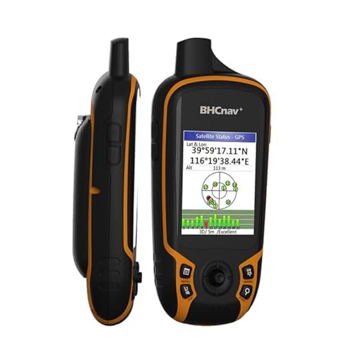 BHCnav NAVA F30 Handheld GPS Units,Colorful Map Handheld GPS Navigation Device,Land Accuracy Surveying GPS Equipment for Outdoor Hiking Hunting Traveling Adventures