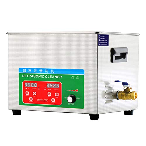 Preisvergleich Produktbild LXMBox Digital Ultraschallreiniger 40kHz 6L, Ultraschallreinigungsmaschine mit Timer / Heizung / Degas / Semiwave Funktion, Ultraschallbadreinigung Auto Autoteile Industriezubehör Platine etc