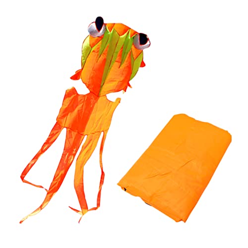 SUPVOX Colorful Goldfish Kite Fun Animal Kite for Adults Easy to Fly Outdoor Sports Flying Tool for Parks and Beaches No Assembly Required