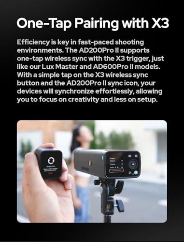 Godox AD200 Pro II GODOX AD200Pro II AD200ProII, 200Ws TTL