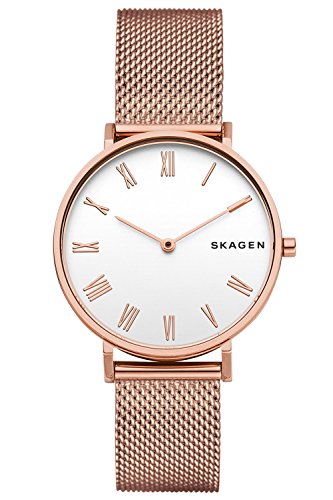 Skagen Women's Hald SKW2714 Rose-Gold Stainless-Steel Japanese Quartz Dress Watch