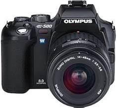 Olympus E500 Kit DSLR with 14-45mm lens equiv 28-90mm 8MP Olympus E500 Kit DSLR with 14-45mm lens equiv 28-90mm 8MP