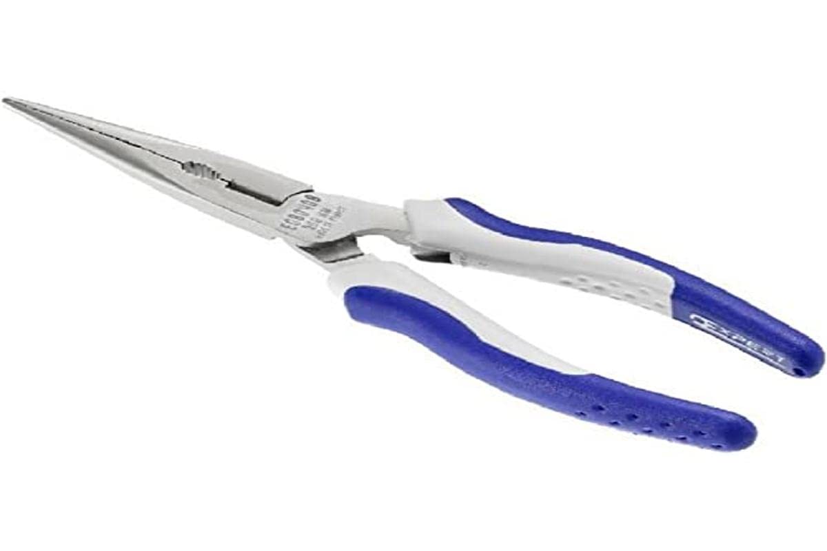 E080407 Expert E080407-Alicate Boca Semi-Redundas Rectas 160 mm