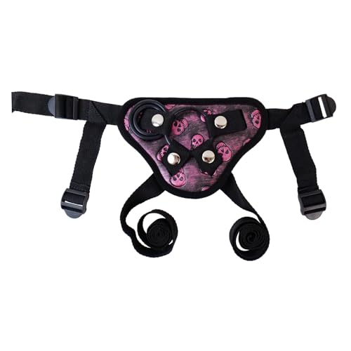 Black-Pink Strap On Harness Underwear, Strap on Harnesses Panties Strapon Strap Belt for Women