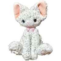 Devon Rex Cat Plush, Cute Kitten Stuffed Animal Soft Plushie
