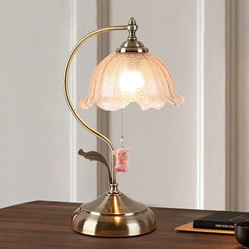 Image of Pig Ceiling Fan Pull Chain,Cute Pink Pig Farm Pulls Charm Extension Decorative,12in 3mm Diameter Beaded Fan Light Pull Chains Extender Ornaments for Kids Room