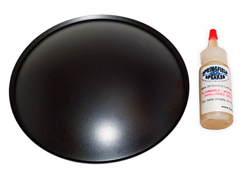 6.5" Poly Dome Speaker/Subwoofer Dust Cap Kit #TOP19