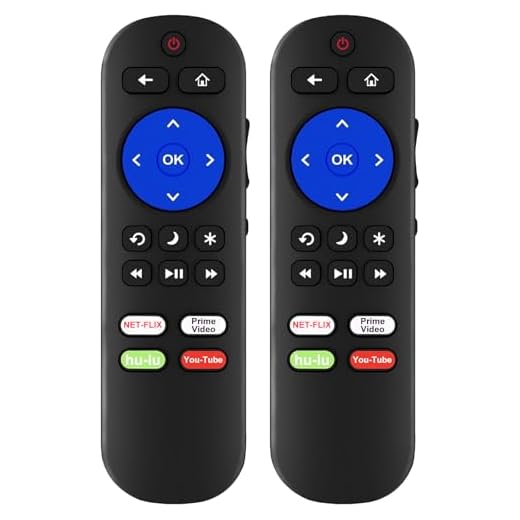 Replacement Remote Control Compatible with Roku TV, Compatible with Hisense/Onn/TCL/Haier/Element/Hitachi/LG/Sanyo/JVC/Magnavox/RCA/Philips/Westinghouse Built-in Smart TV