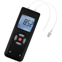 Digital Pressure Gauge Portable Air Vacuum Gas Pressure Gauge With