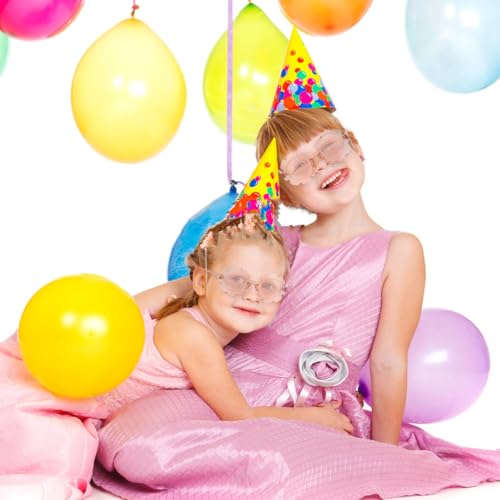 GALPADA 1pc Sunflower Glasses for Adult Flower Sunglasses Floral Party Sunglasses Funny Party Photo Props Doll Eyeglasses Pink Small Flowers Child Personality3