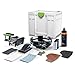 Produktbild Festool Kantenbearbeitungs-Set KB-KA 65 SYS3 (mit Kantenspeicher, Schleifstreifen, Zusatzrolle, Schleifklotz, Kappgerät, Ziehklinge, Laufsohle, Polierfilz, Schleifvlies, Poliermittel), im Systainer