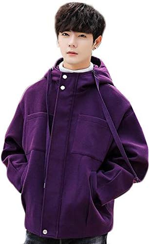 Amazon Alhyla メンズ ラシャコート 秋冬 ショート丈 アウター かっこいい ラシャコート おしゃれ カジュアル ゆったり トレンチコート ストレッチ シンプル コート ジャケット 通販