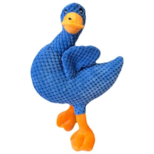 Generisch Juguete interactivo para perros | Pato interactivo peluche peluche | Juguete suave para cachorros de razas pequeñas medianas y grandes, así como cachorros para el hogar, viajes diarios