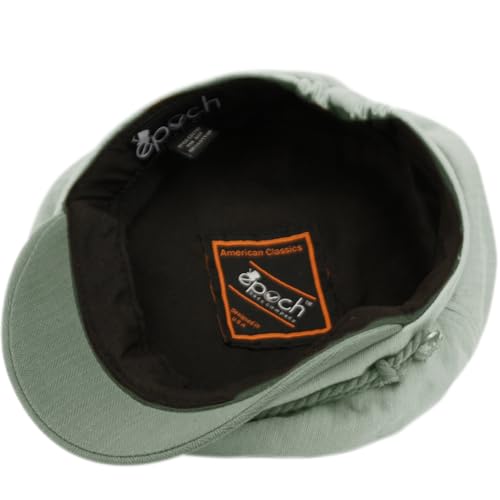 Image of EPOCH Men's Summer Cotton Greek Fisherman Sailor Fiddler Driver Hat Flat Cap