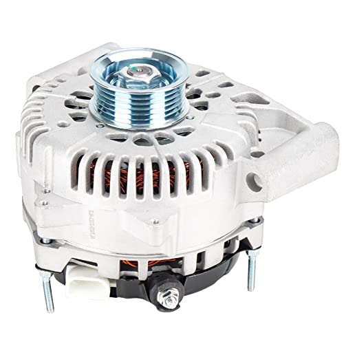 Alternator for Ford Escape V6 3.0L 3.0 2005 2006 2007, Mercury Mariner V6 3.0L 2005-2007, Mazda Tribute V6 3.0L 2005-2006, only fit FWD, RM6L8T-10300-AE, AFD0112, 40014081