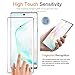 Samsung Galaxy Note 10 Plus Tempered Glass Screen Protector with Camera Lens Protector [3D Curved] [Fingerprint unlock] Clear Full Screen Coverage Protector for Samsung Note 10+ 6.8 inch [2+2 Pack]