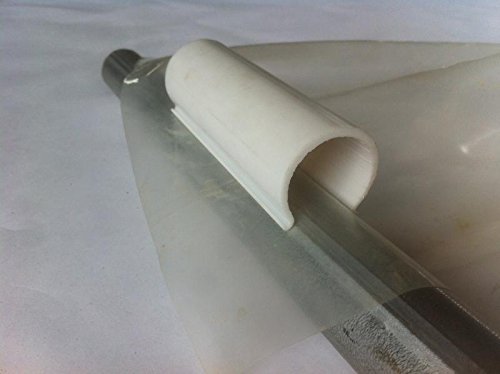 Snap Clamp Ez White 1/2 Inch X 4 Inches Wide For 1/2 Pvc Pipe 10 Per Bag #TOP4