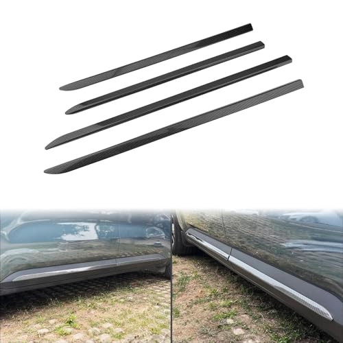 Faldones laterales para Kia Carnival KA4 molduras de puerta ABS para modelos 2021 a 2024 2