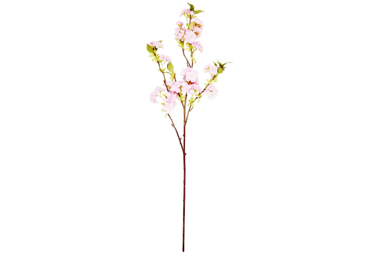 Pink Cherry Blossom Stems – Pack of 3 – by Alice Lane Home Collection – Luxurious Vibrant Flowers – Faux Stems – Wedding, Home Décor