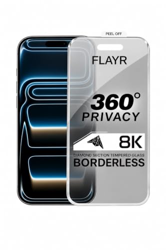 PARAFLIK 360° Privacy Tempered Glass for iPhone 17 Pro - Image 2