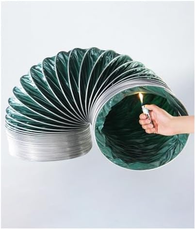 32.8ft Flexible Ducting Hose - Durable & Tear-Proof Ventilation Duct (90mm/3.5in) for Exhaust & Airflow Management, Ideal for HVAC & Home Ventilation Systems
