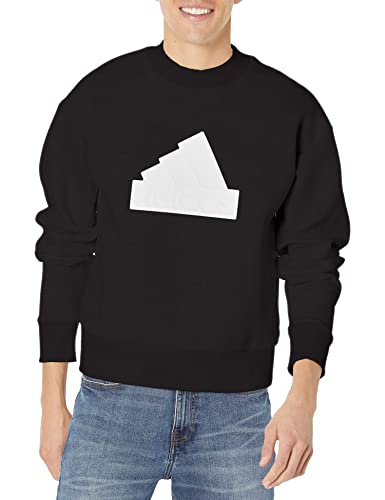 adidas Men's Short Future Icon Badge of Sport Crewneck - Main Image