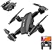Drone Mini RC 4K HD Telecamera Professionale Dron GPS Telecomando Elicotteri Handy Quadcopter Pieghevole Giocattoli Bambini e Adulti LQHZWYC