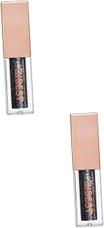 FRCOLOR 2 Peças Sombra Líquida Sombra Líquida Fosca Sombra Líquida Glitter Delineadores Líquidos Glitter Sombra Fosca Sombra Perolada Brilho Pó Para Os Olhos Maquiagem Lantejoulas