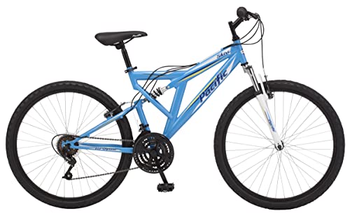 Pacific Girl's Shire Mountain Bike, 16 Inch/Medium Frame, Blue #TOP28