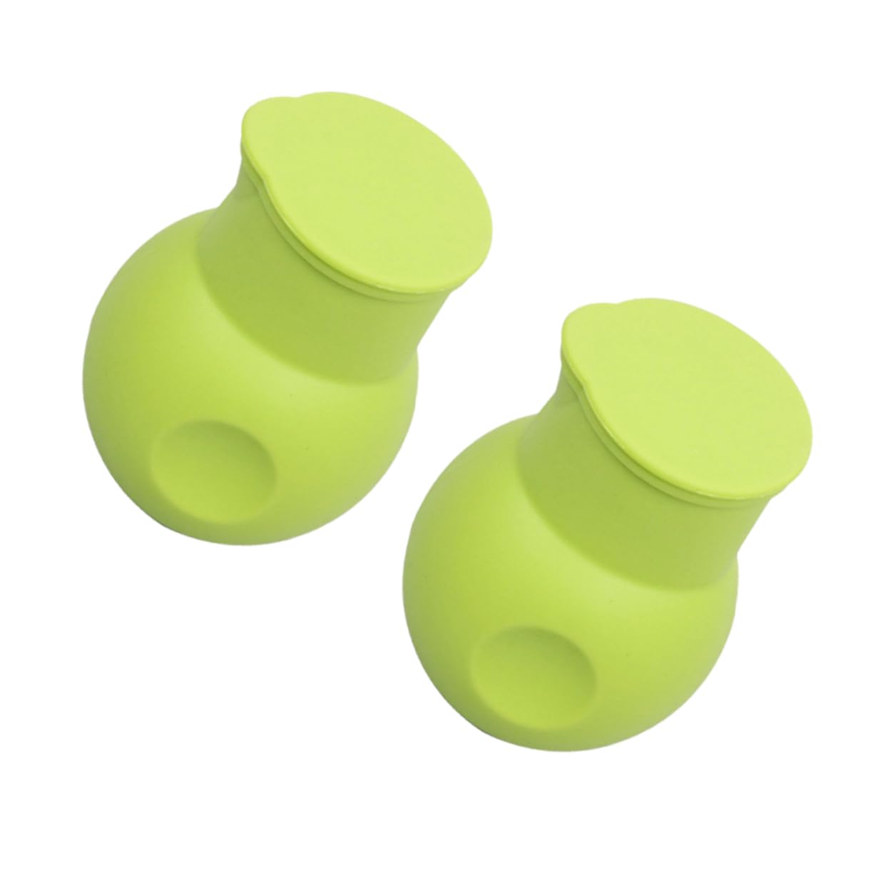 FUNOMOCYA 2pcs Silicone Chocolate Melting Pot Tool for Melting Butter Chocolate and Sauces Microwave Easy Pouring Design Dishwasher