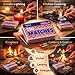 Safety Matches 4 Pack (1000 Count) – Large Strike-on-Box Matches for Kitchen, Camping, Fireplace, Candles – Bulk Matchsticks