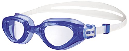 Arena Oculos Cruiser Soft Lente Transparente, Azul/ Branco