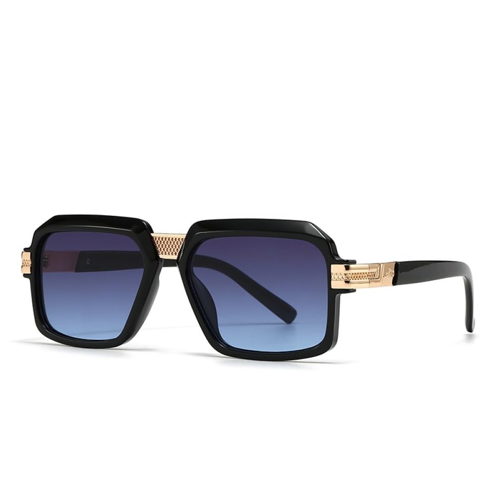 Lunettes de soleil de luxe carrées classiques aux finitions soignées - 2