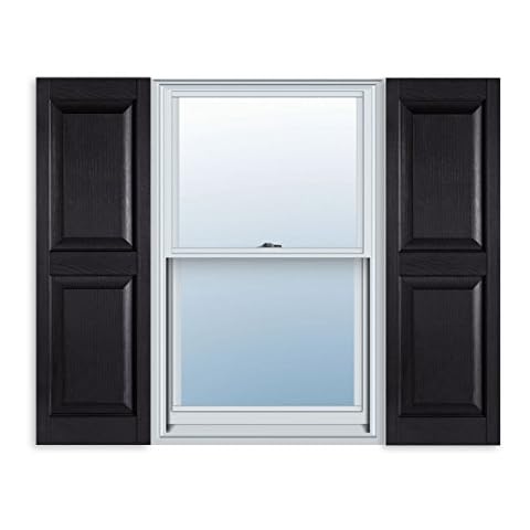 Standard Raised Panel Exterior Vinyl Shutter Cover