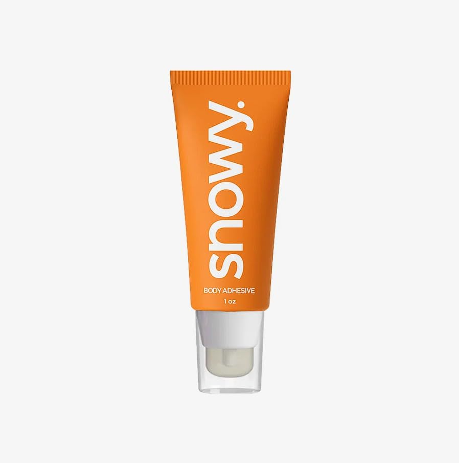 SNOWY OFFICIAL Body Adhesive – Liquid Fashion Tape, Safe for Skin, Sweat-Resistant, Hypoallergenic