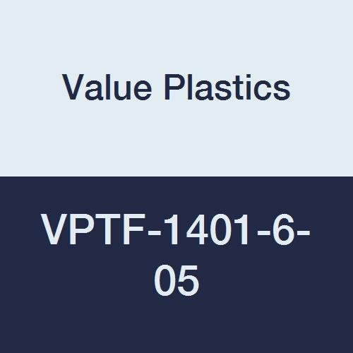 Value Plastics 1/4"18 NPT Threaded Plug 9/16" Hex Natural
