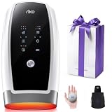 RIKE Hand Massager, 6 Modes 6 Intensities Hand Massager with Heat and Compression Arthritis and Carpal Tunnel, Fathers Day Birthday Gifts for Husband Men Women (White)