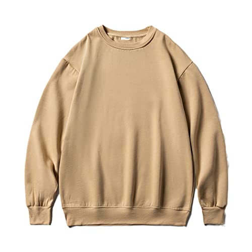 Sweat à capuche surdimensionné homme kaki XXL pour un look urbain et décontracté au quotidien