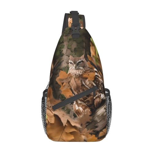 Sac à bandoulière camouflage homme femme léger noir sac de voyage décontracté taille unique