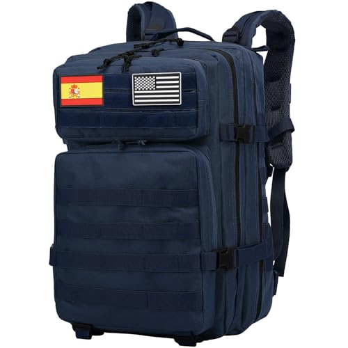 Delgeo Mochila Tactica 45L Militar,Gran Capacidad Mochila,Plegable Impermeable Mochila Para Montañismo,Senderismo,Camping y Viajes