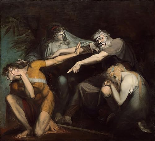 Tableaux Toile Ödipus Verflucht Seinen Sohn Polyneikes pour Salon Chic