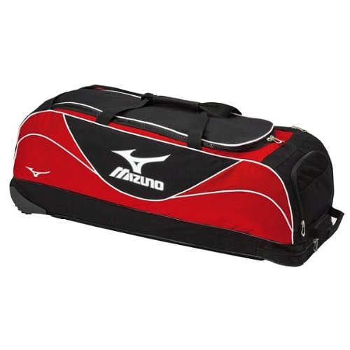 Buy Mizuno Vintage Wheel Bag (Red/Black) Online at Low Prices in India