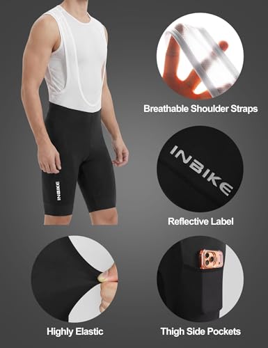 INBIKE Reflective Bib Cycling Set