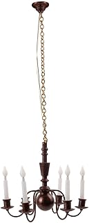 Yardwe Model Chandelier Mini Chandelier Light Fixture Train Ornament Toys Dolls Mini Lighting Miniature Chandelier LED Miniature LED Ceiling Lights Tiny Lamp Model Mini House Accessory