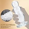 BDSMJOY Analdildo Φ 6 CM,riesen Dildo groß Analplug Buttplug Analkugeln Analspielzeuge Fisting Sexspielzeug Analdehner Anal Expander erotisches Sex Spielzeug für die Frau (Transparent) #4