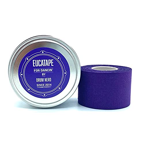 Eucatape Eucalyptus Infused Dancing Tape - Heals And Protects From Blisters Cuts Dry Skin In Ballet Salsa Hip Hop Ballroom Contemporary Latin Irish Modern Jazz Tap (Blue,Pink,Purple, 3 Pack) #TOP4