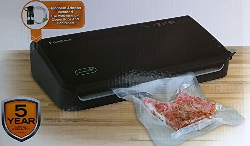 Deluxe FoodSaver FM2105 System with Handheld Sealer Vacuum accessory, includes 1 Starter Roll