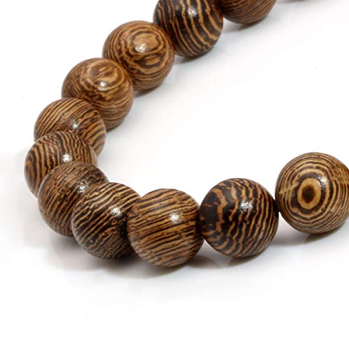Eigso Wood Bead Bracelet Lava Rock Stone Beads Diffuser Bracelet Gemstone Aromatherapy Bracelet for Men Women2